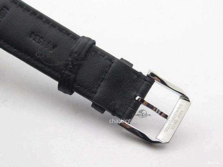 MIROTIME 0423 Mark XVI 1:1 Best Edition MK Maker SS Black Dial A2892 On Black Leather Strap Chic 7371